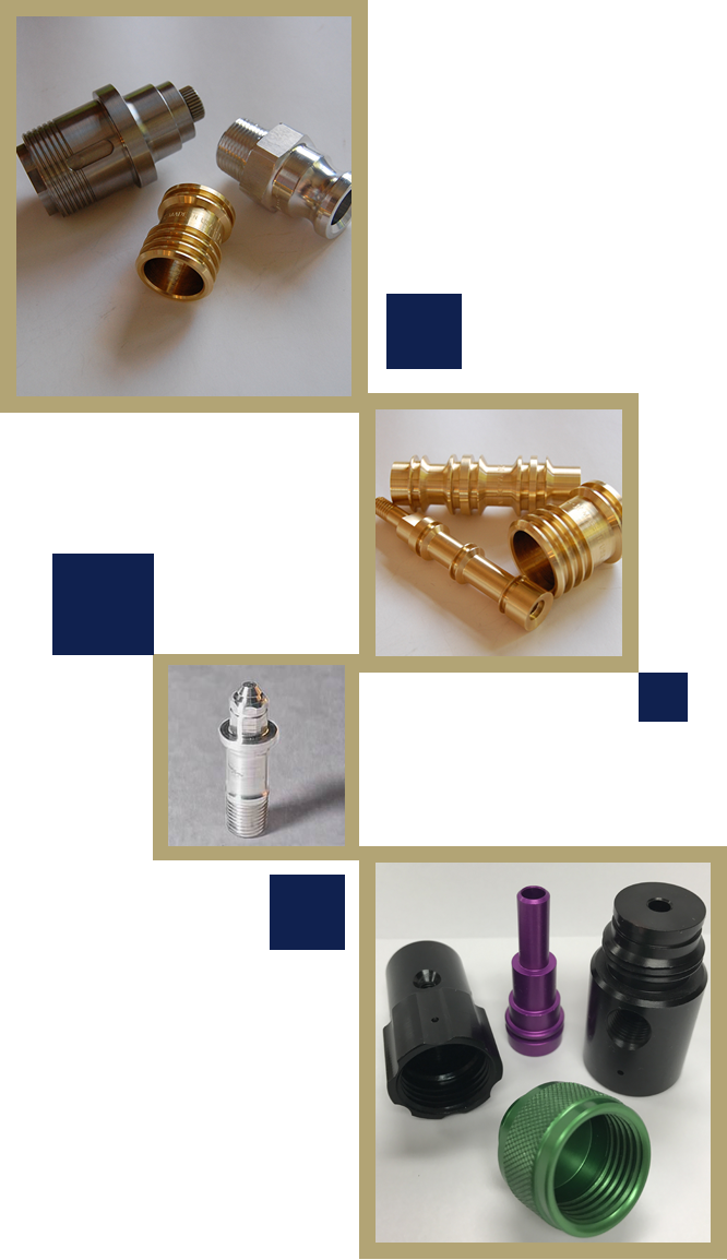 Precision CNC and screw machine parts